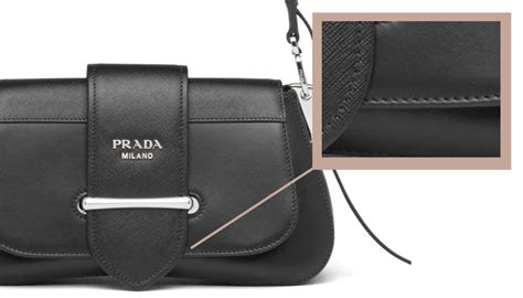 prada bag stitching|how to authenticate prada bags.